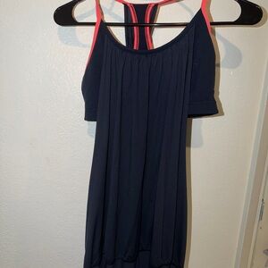 lululemon athletica Navy and Coral Skirt